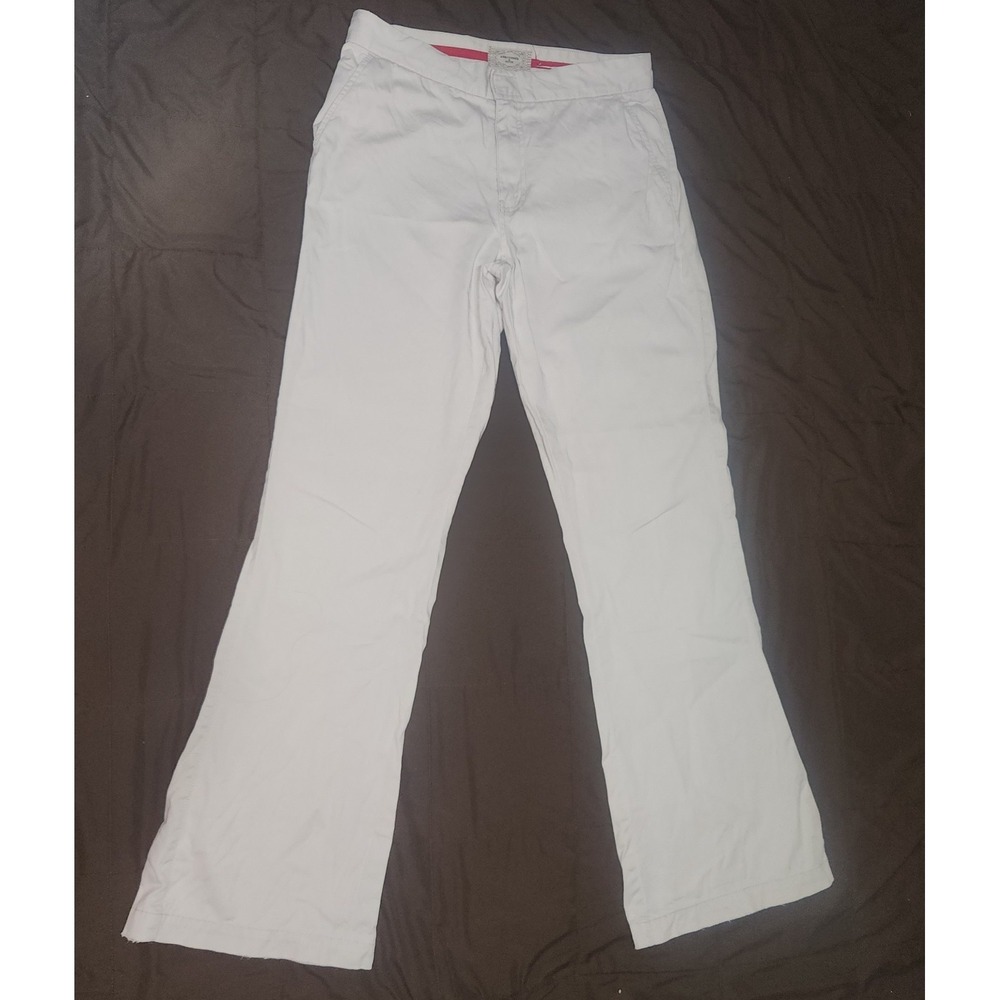 Vintage Abercrombie & Fitch Flare Khaki pants. Womens 10. Fit & flare. Y2K